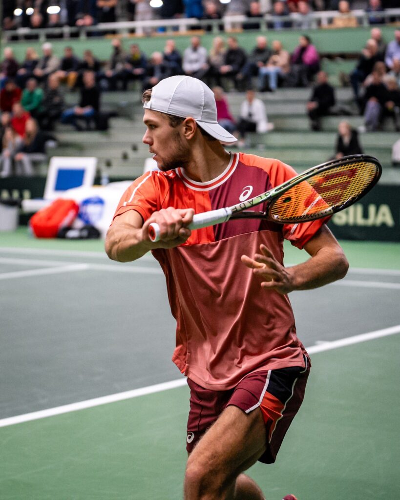 Otto Virtanen Talissa.